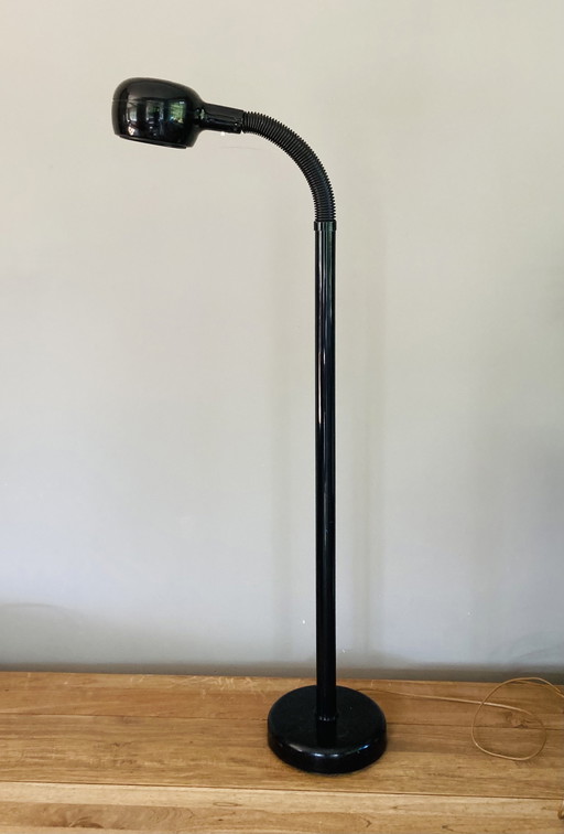 Vintage 1970s Fagerhults Sweden floor lamp Cobra