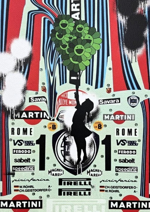 Death Nyc - Ragazza con palloncino verde di Murakami e Martini - Edizione limitata con certificato