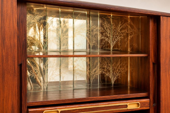 Credenza con vetrina danese vintage in palissandro, ES Møbler Silkeborg, Model 87, Anni '60 (foto 5 di 8)