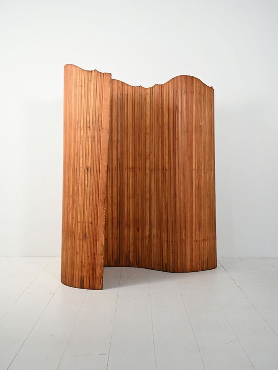 Image 1 of 1940s roll-up screen by Jomain Baumann