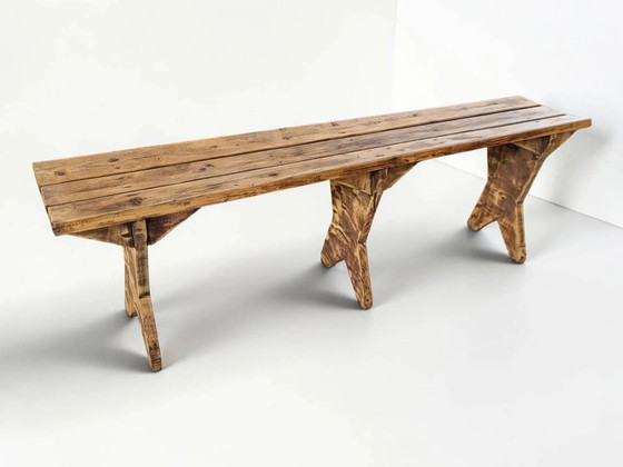 Panca da fattoria / Legno – Panche, Wood, Rustic (photo 8 of 8)