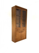 Vetrina vintage in teak anni '80