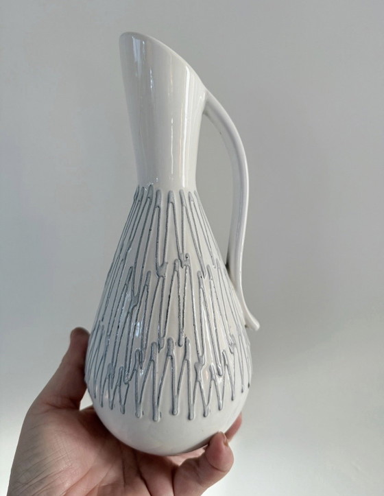 Mid-Century West Germany Vase – Ilkra 156/25 (Capri) – 1960s – IIkra keramiek, Ceramic (photo 6 of 6)