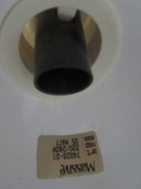 Retro socket lamp metal white Massive.