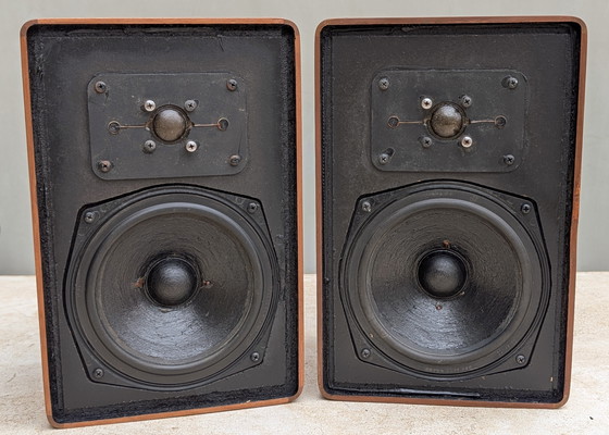 Image 1 of Raro set di altoparlanti Braun anni '70