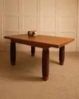 Tavolo in legno scultoreo – Tavoli da pranzo, Wood, Mid Century Modern (photo 7 of 9)