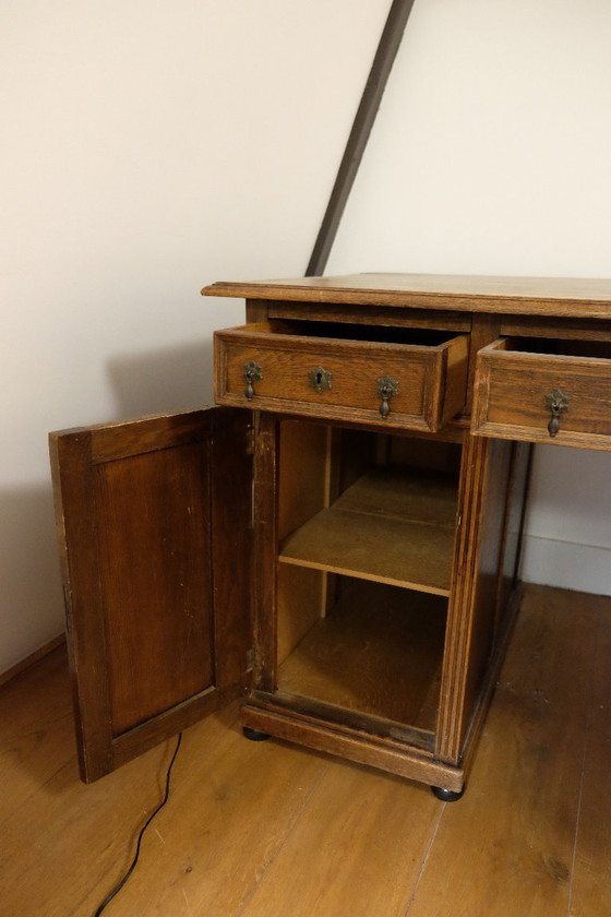 Antique wooden desk (photo 13 of 14)