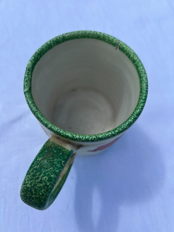 Image 1 of 2 tasses/mugs vintage en céramique des années 70 et 80, peints à la main