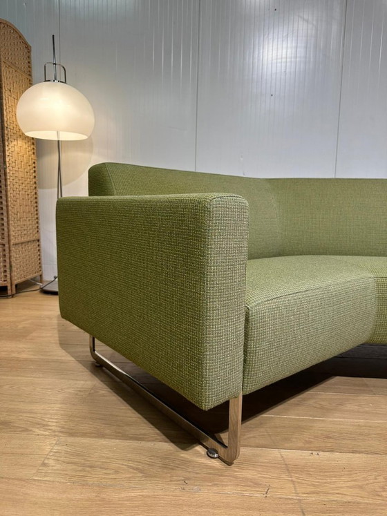 Image 1 of Like new Artifort Mare Corner Sofa Green + WARRANTY