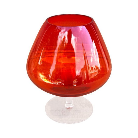 Image 1 of Large cup vase HSG Ząbkowice designed by Ludwik Fiedorowicz Poland 1970s