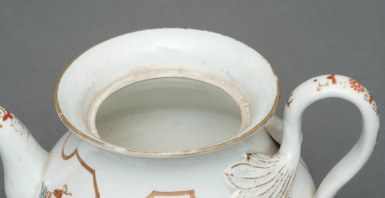 Image 1 of antieke Japanse porseleinen theepot Imari-ware