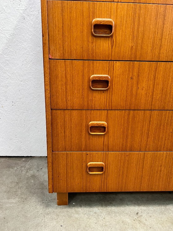 Image 1 of Vintage Midcentury Chest of Drawers, Smi Sweden, 1960s