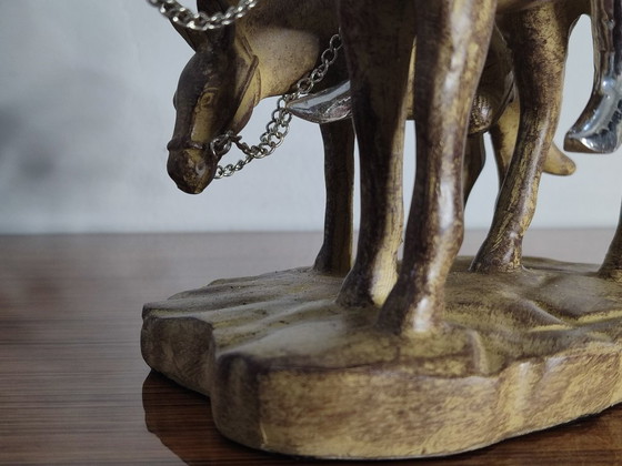 Image 1 of Don Quixote and Sancho Panza figurine (made of resin)