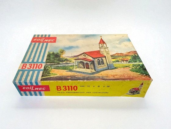 EDILMEC B 3110 e B 3111, due kit di modelli in scala HO, Oggetti decorativi, Plastica, Carta, Multicolore (foto 10 di 10)