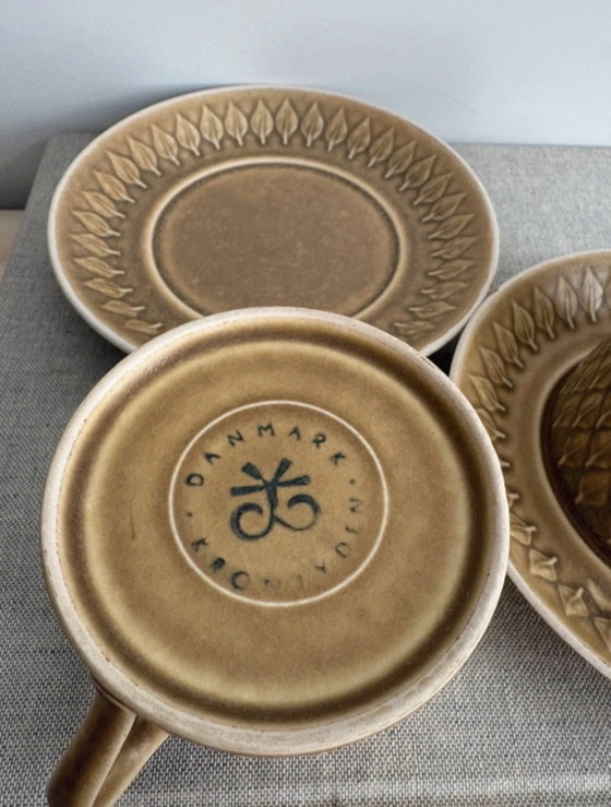 Image 1 of Kronjyden Denmark - Jens Quistgard - cups and saucers 