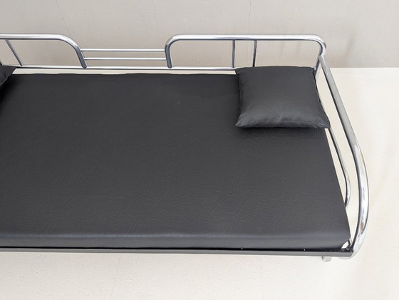 Image 1 of Divano in acciaio tubolare Bauhaus di Hynek Gottwald, anni '30