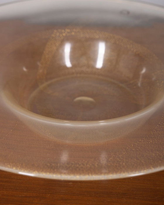 1980s Murano glass decorative plate with gold leaf, designed by V. Nason & C. – Vases (photo 7 of 7)