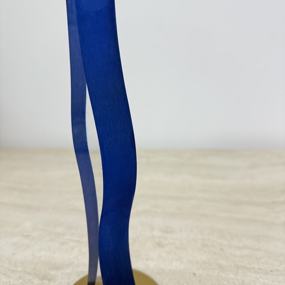 Image 1 of Lucite Cec Lepage Stil Lucite Kerzenständer, 1980er