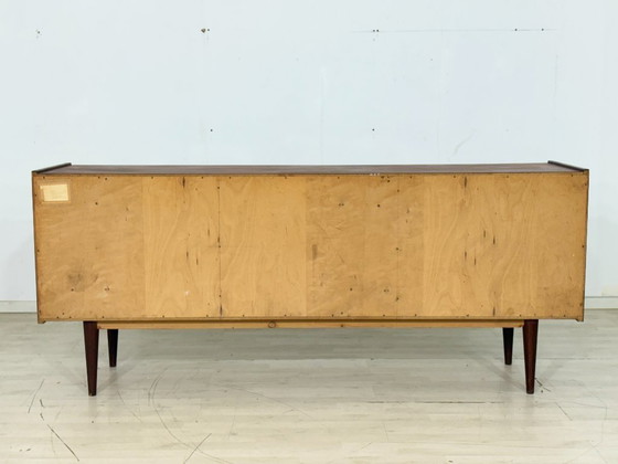 Image 1 of Very beautiful mid-century sideboard / teak sideboard from the 1960s / vintage teak sideboard