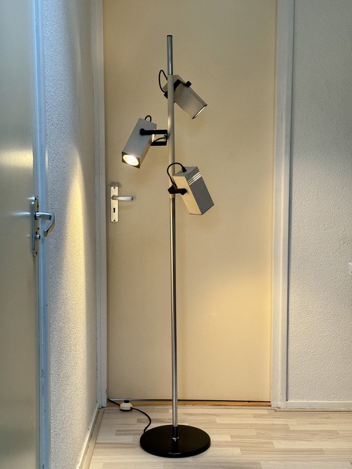 Philips Cube Spot Stehleuchte - 1970er Jahre Niederländischer Designklassiker