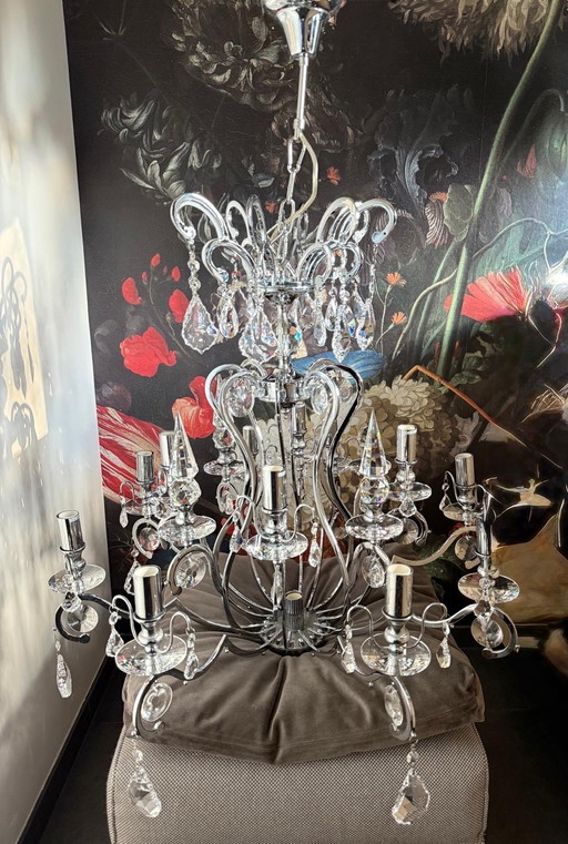 MODERNER KRONLEUCHTER (Oberleuchte)