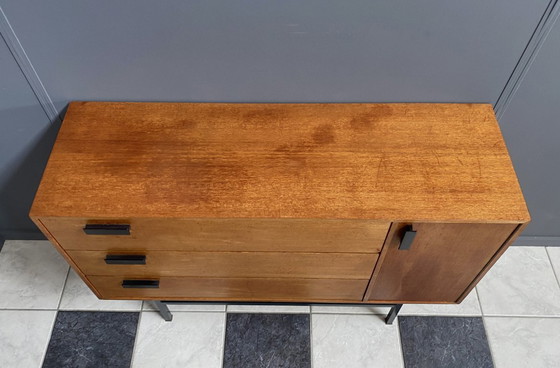 Image 1 of Shoe storage wood cabinet 1970s