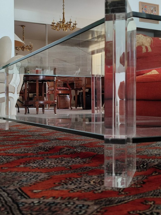 Image 1 of Niedriger Tisch aus Glas