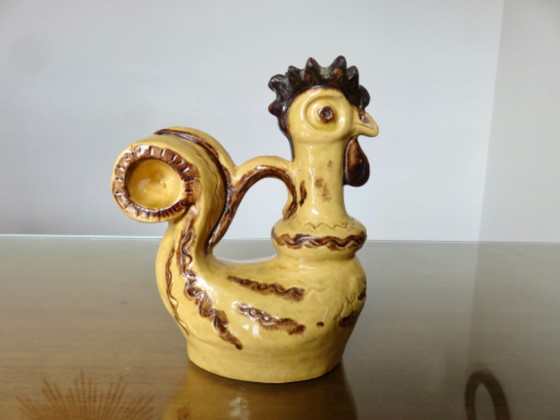 Céramique "Le Coq" Poterie Périgourdine, France, 1960 – Bougeoirs et chandeliers, Ceramic (photo 8 of 11)