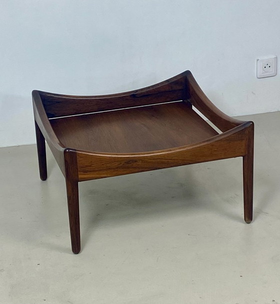 Image 1 of Couchtisch aus den 60er Jahren, aus Palisander – Design Kristian Vedel für Søren Willadsen.