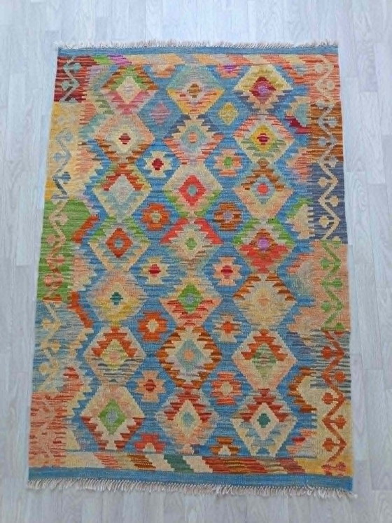 Image 1 of Handgemaakte Perzische Kilim Gashqai