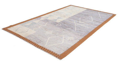 Tapis Berbère Afghan Maroc Design - Noué à la main - Style Boho Vintage 296 x 191 cm