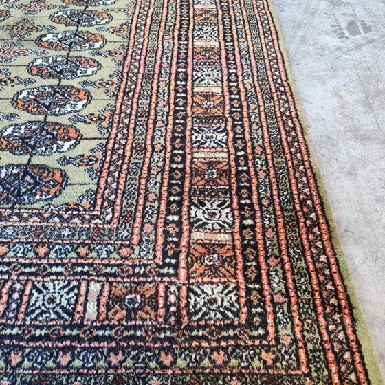 Image 1 of Grand tapis oriental vintage, moquette, tapis 204