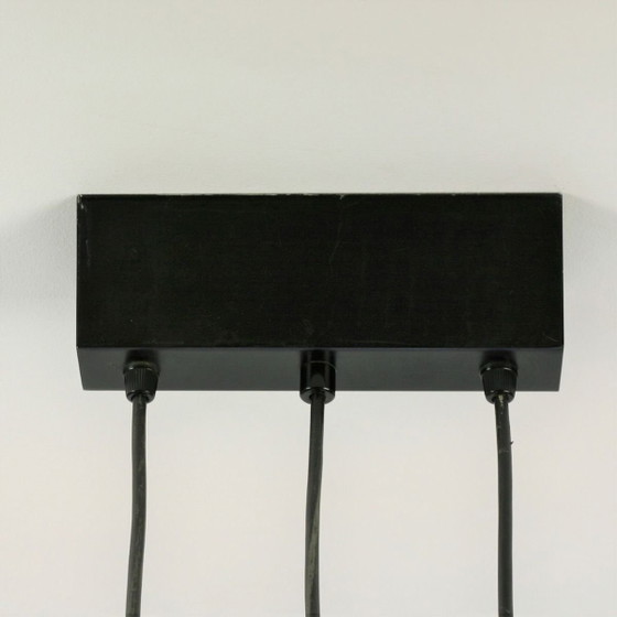 Image 1 of Nanny Still for RAAK Amsterdam | Set of 3 Amber Glass Pendant Lamps | 1960s