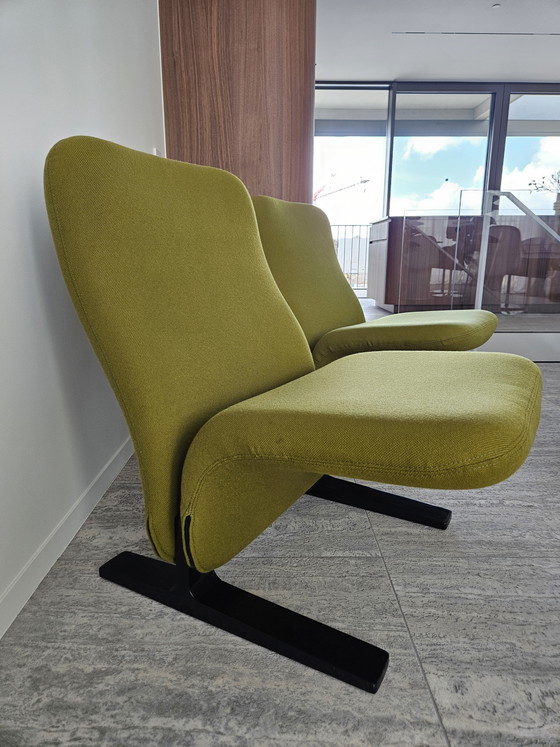 Image 1 of 2x F780 lounge chairs by Pierre Paulin, Artifort