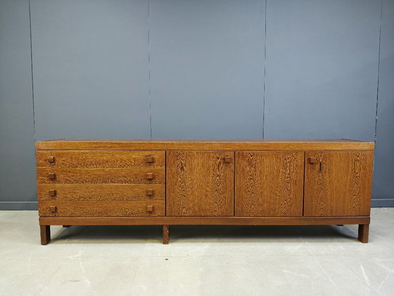 Image 1 of Vintage wengé wooden sideboard, 1960s 