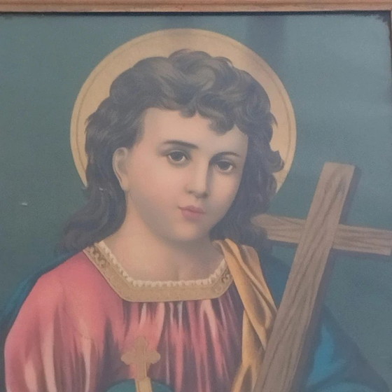 Image 1 of Antique religious frame