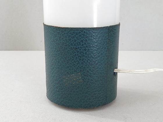 Image 1 of Pair of vintage 1960s table lamps in Plexiglas & vinyl, SECI France edition