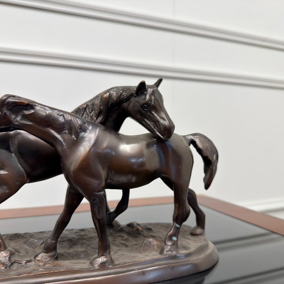 Scultura in bronzo di due cavalli – Sculture (photo 6 of 8)