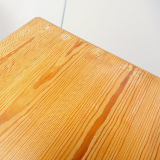 Image 1 of Commode vintage 5 tiroirs avec poignées en laiton