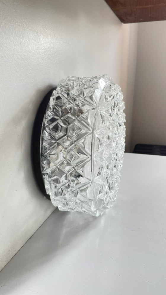 Luxalp N°220 Semi-Crystal Ceiling/Wall Light, 1950s – Glass (photo 22 of 28)
