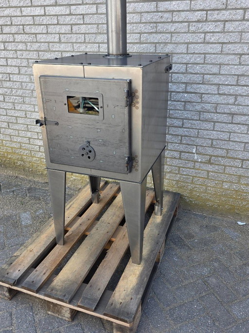 Piet-Hein Eek Stove - Stufa da esterno in acciaio corten – Piet Hein Eek, tuinaccessoires, Metal (photo 2 of 7)