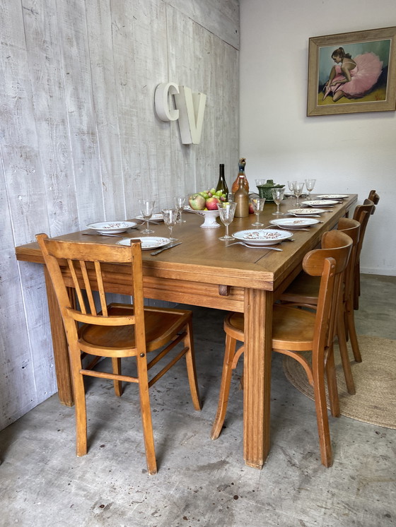 Image 1 of Table De Ferme 250/400 X 104Cm