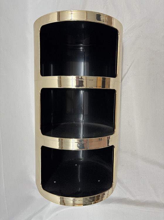 Image 1 of Kartell Componibili (3 piezas): ¡Diseño italiano en oro de lujo!