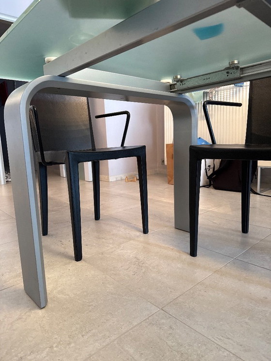 Image 1 of Tavolo da pranzo con 7 sedie Matteo Grassi