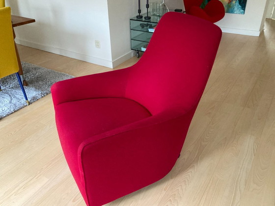 Image 1 of Poltrona Minotti Portofino rivestita in Kvadrat Tonus