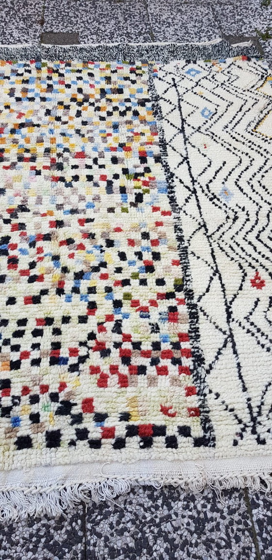 Image 1 of Handgeknoopt Berber kleed wol 212x160cm