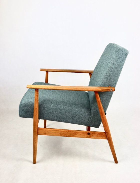 Image 1 of Poltrona vintage Blue Fox, anni '70