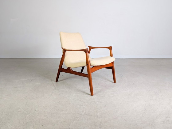 Image 1 of Fauteuil Arne Hovmand-Olsen Teak Mogens Kold fauteuil design