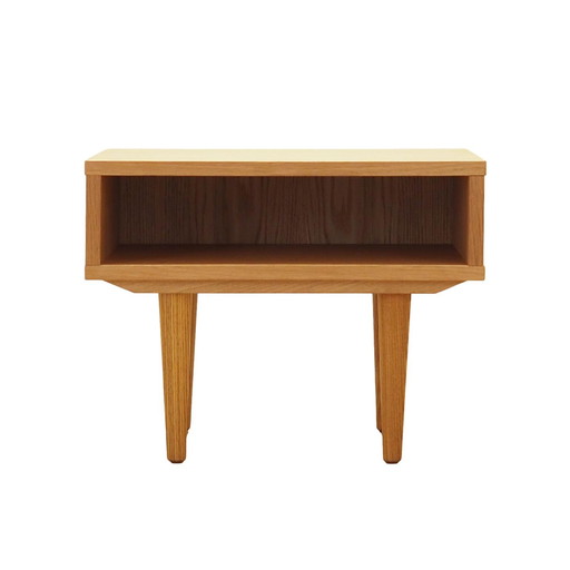 Table de chevet en chêne, design scandinave