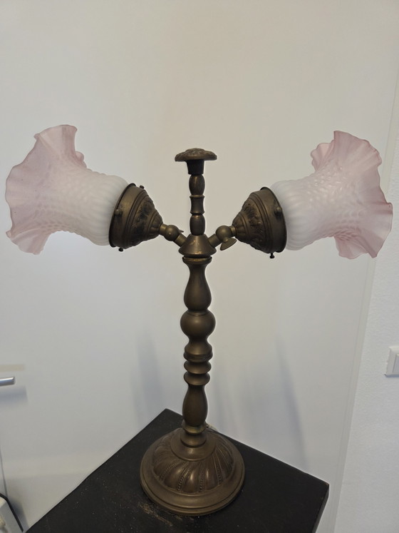 Image 1 of Old antique table lamp